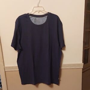 Eddie Bauer Blue Solid Lounge  Tshirt Mens EG XL